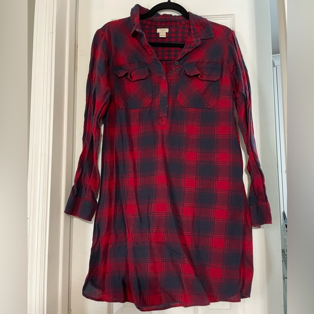 J.Crew Flannel Dress